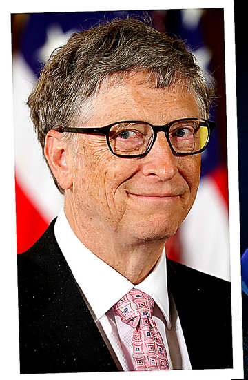 Bill Gates, Jeff Bezos, Warren Buffett, Carlos Slim Helu
