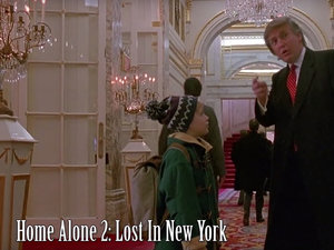 Donald Trump w filmie Kevin Sam w Nowym Jorku