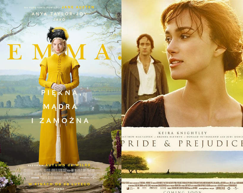 Filmy na podstawie Jane Austen