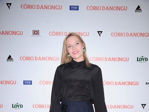 Roma Gąsiorowska na premierze Córy dancingu
