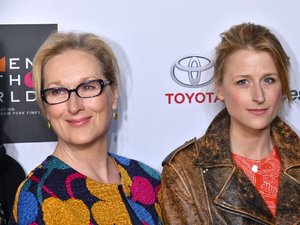 Meryl Streep z córką Mamie Gummer na konferencji Women in the World