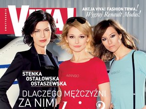 Danuta Stenka, Dominika Ostałowska i Maja Ostaszewska na okładce Vivy!, maj 2006