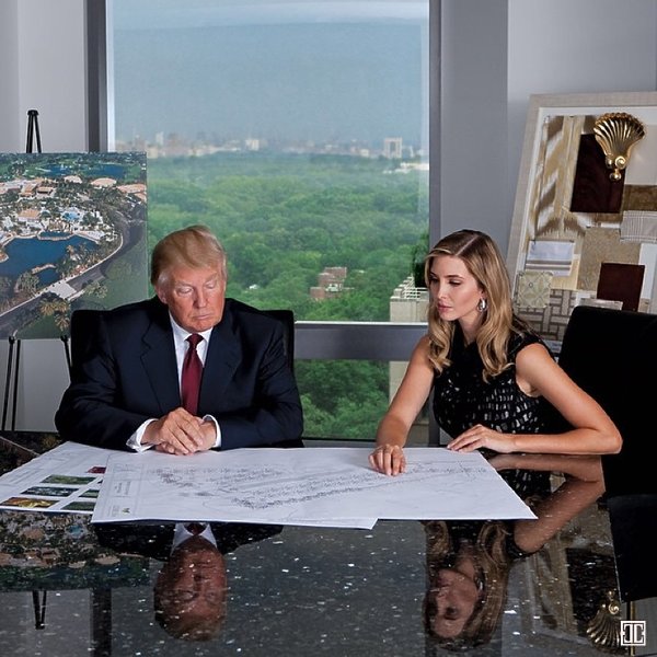 Donald i Ivanka Trump