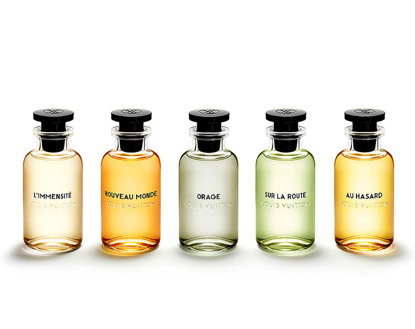 NEW LOUIS VUITTON ORAGE EDP Men's Travel MINIATURE Bottle Perfume Size 10  ML