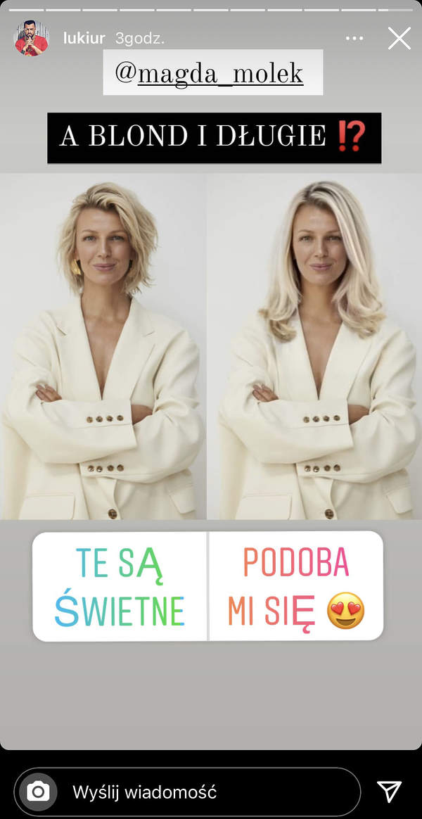 Magda Mołek zmieniła fryzurę