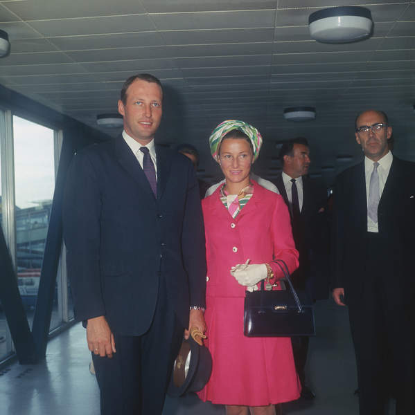 1969, książę i księżna przybywają do Londynu