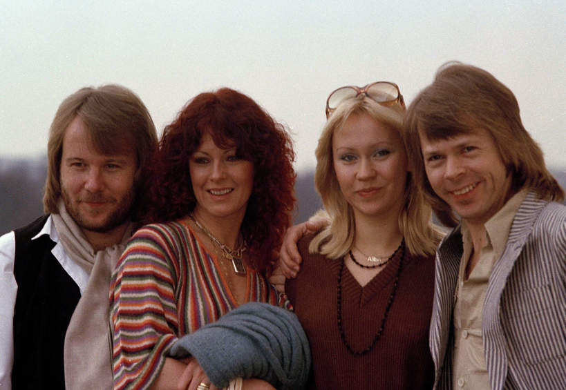 ABBA,  Benny Andersson, Anni-Frid Lyngstad, Agnetha Faltskog, Bjorn Ulvaeus, 1978