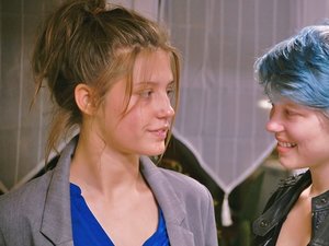 Adèle Exarchopoulos i Léa Seydoux w filmie Życie Adeli