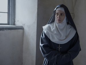 Agata Kulesza jako zakonnica