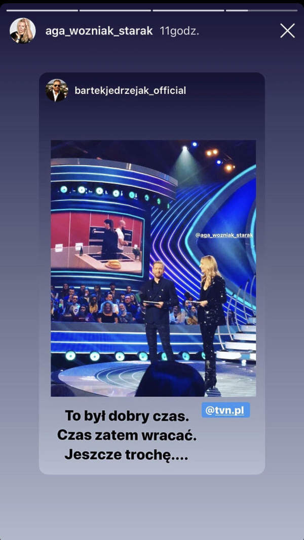 Agnieszka Woźniak-Starak, Instagram