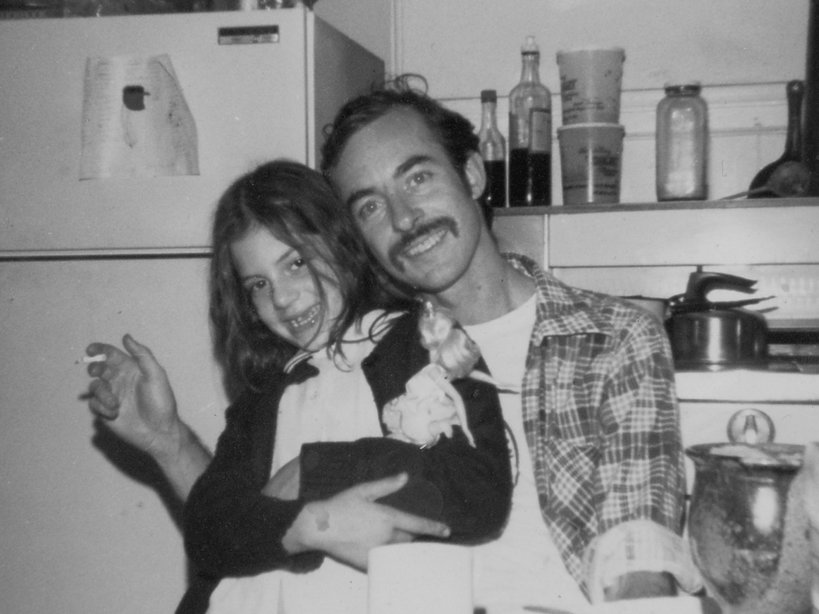 Alysia Abbott i jej ojciec Steve Abbott