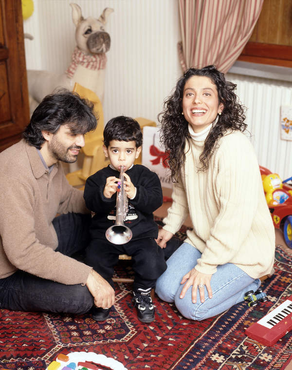 Andrea Bocelli, Enrica Cenzatti, Amos Bocelli, 1997 rok