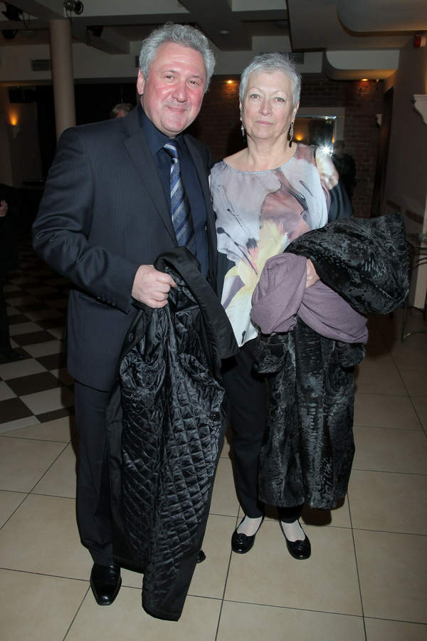 Andrzej Grabarczyk z żoną, Zofią, 2011 rok