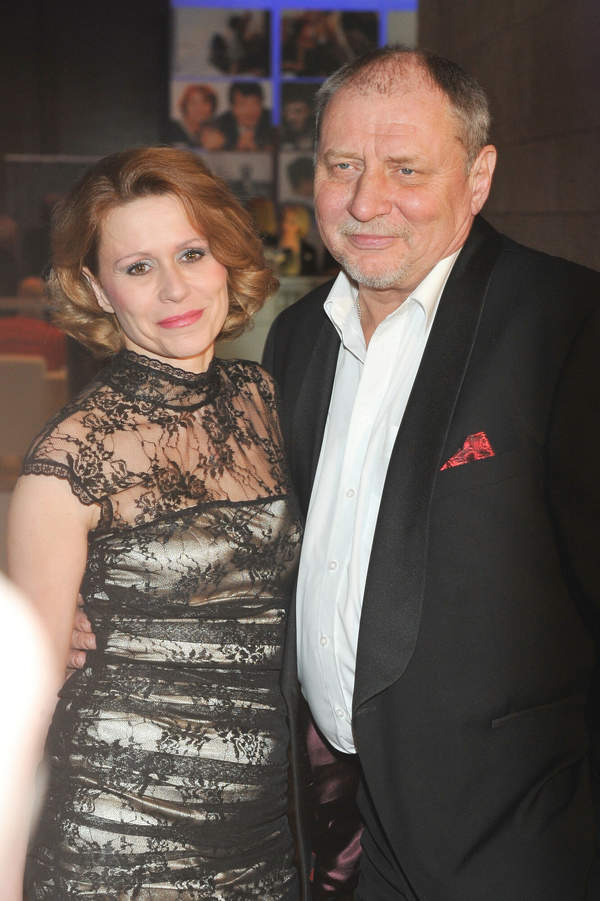 Andrzej Grabowski, Anita Kruszewska, Gala Srebrne Jabłka. 3.02.2012 Warszawa