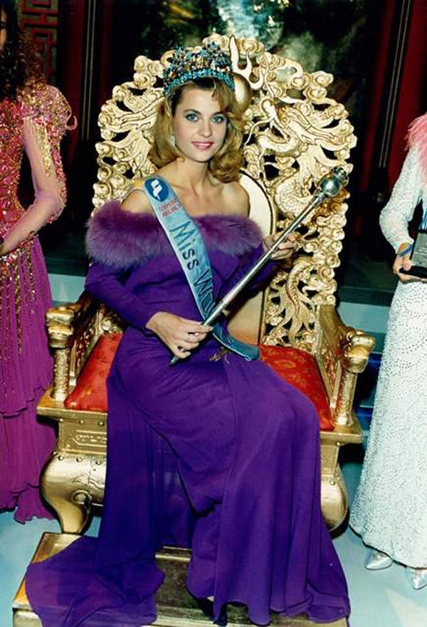 Aneta Kręglicka, Miss Świata 1989