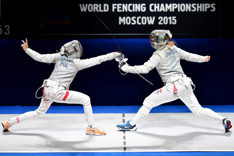 Angelika Wątor, World Fencing Championships in Moscow on July 17, 2015