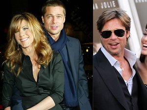 Angelina Jolie i Brad Pitt czy Jennifer Aniston i Brad Pitt