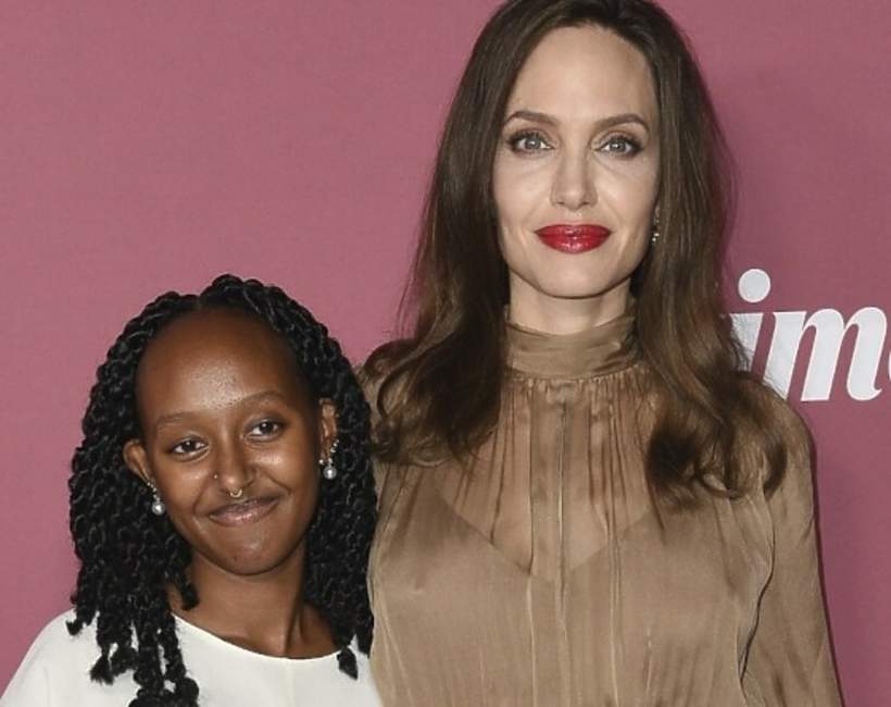 Angelina Jolie, Zahara Jolie-Pitt, Los Angeles, 01.10.2021 rok