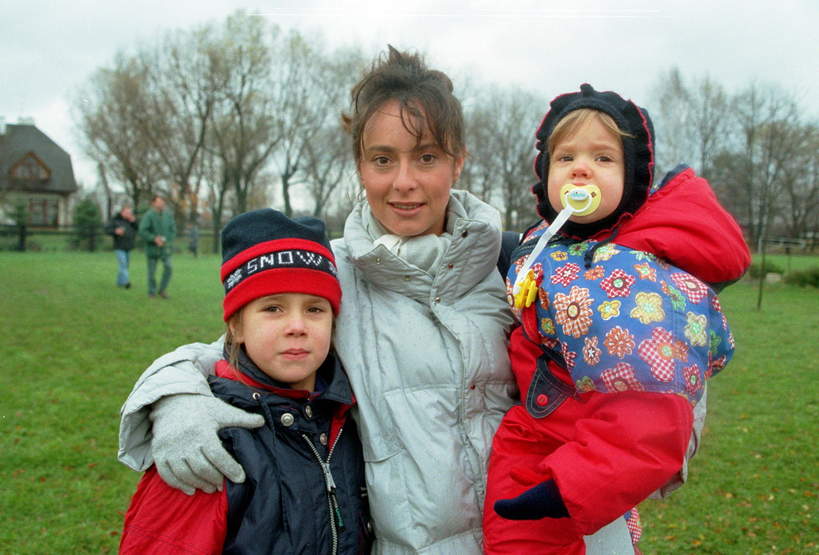 Anna Korcz z córkami