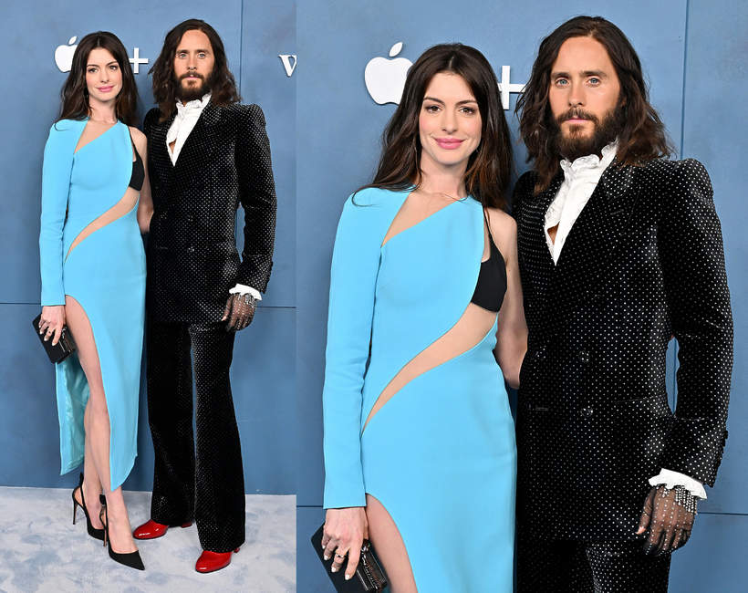 Anne Hathaway and Jared Leto