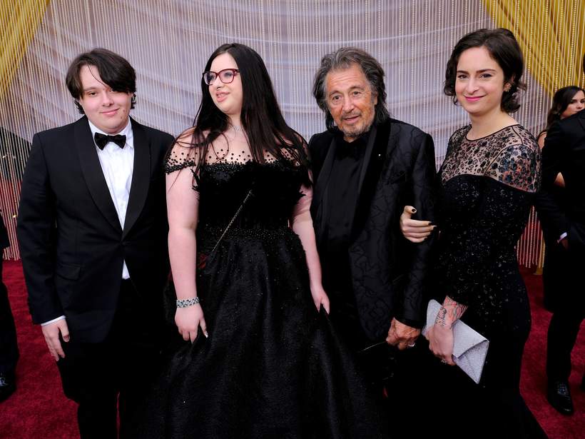 Anton James Pacino, Olivia Pacino, Al Pacino, Julie Pacino, Al Pacino z dziećmi, 2020 rok
