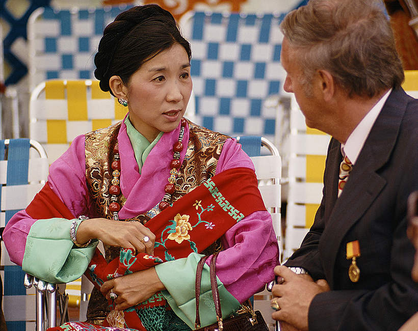 Ashi Kesang Choden Wangchuck, babcia króla Bhutanu, 1974