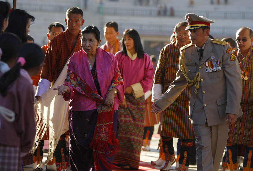 Ashi Kesang Choden Wangchuck, babcia króla Bhutanu, 2008 