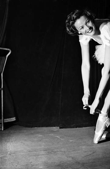 baletowy strój Gene Tierney