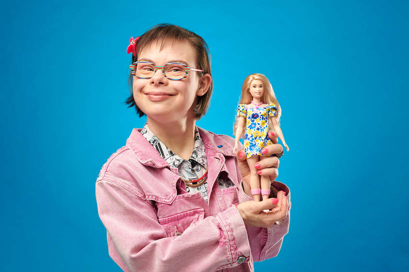 Barbie z zespołem Downa
