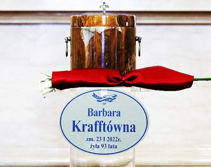 Barbra Krafftówna, Pogrzeb Barbary Krafftówny, 2022