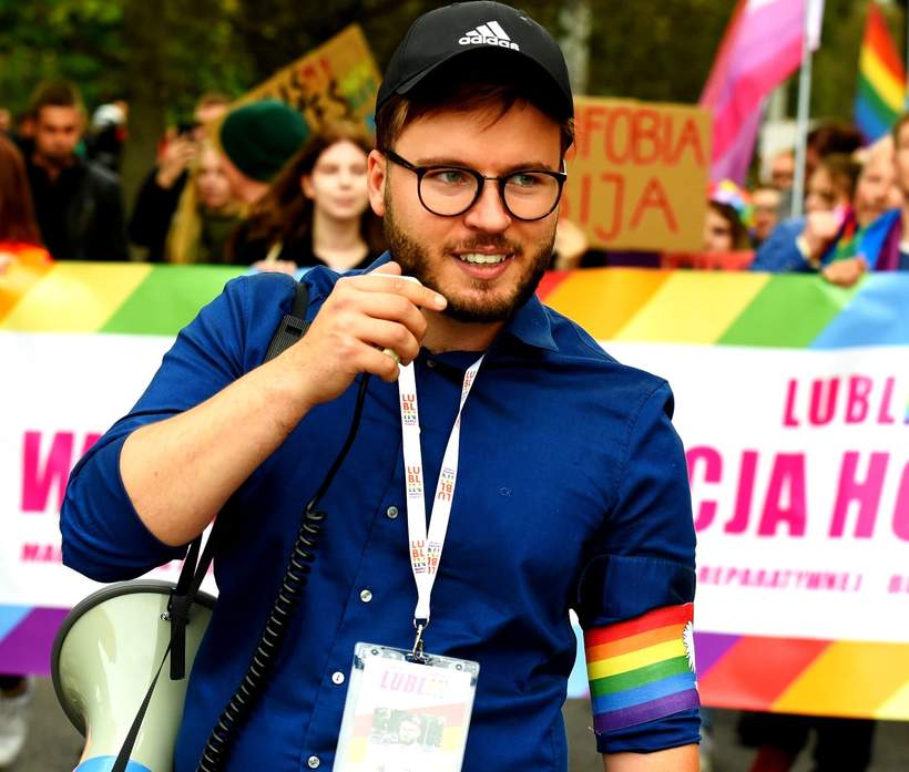 Bartosz Staszewski, aktywista LGBT