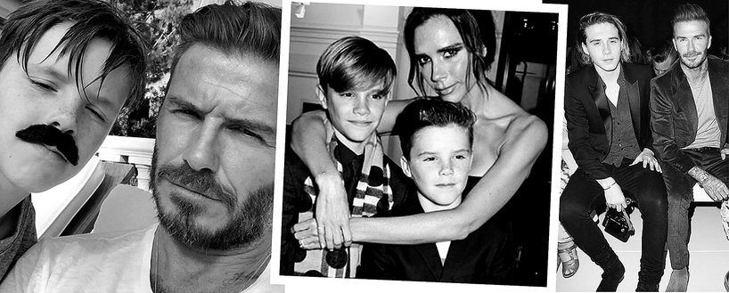 Beckhamowie Instagram