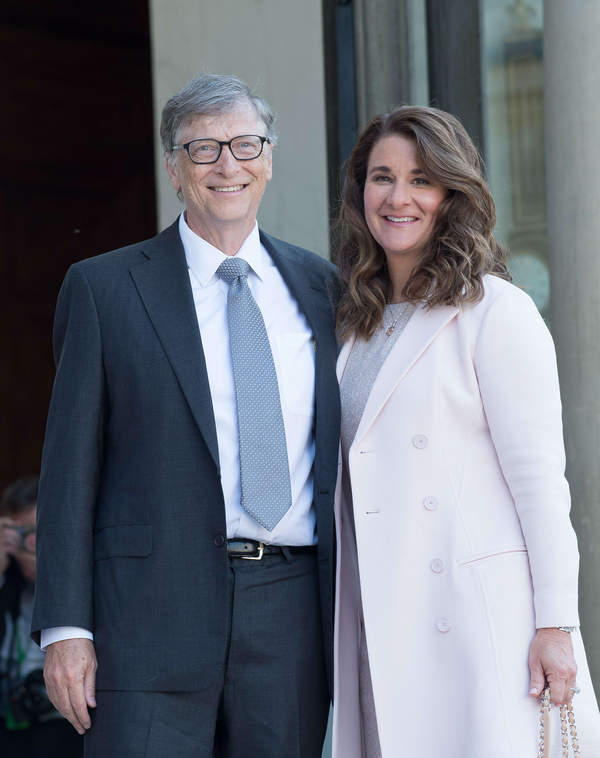 Bill Gates, Melinda Gates, podział majątki
