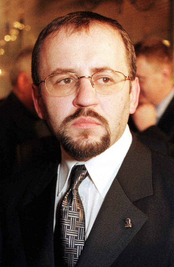 Bogusław Bagsik, Wreczenie nagrod Kisiele '99,  Warszawa, 07-12-99.