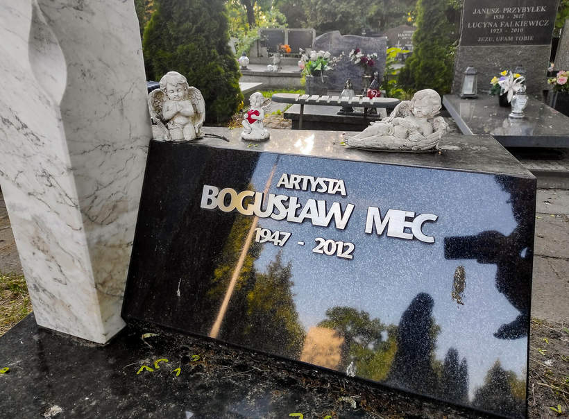 Bogusław Mec, grób