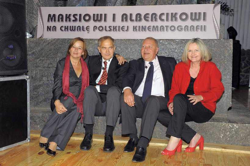Bogusława Pawelec, Bożena Stryjkówna, Jerzy Stuhr, Olgierd Łukaszewicz, Seksmisja, Wieliczka 10.10.2009 rok
