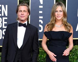 Brad Pitt i Jennifer Aniston pojawili się na tegorocznych Złotych Globach