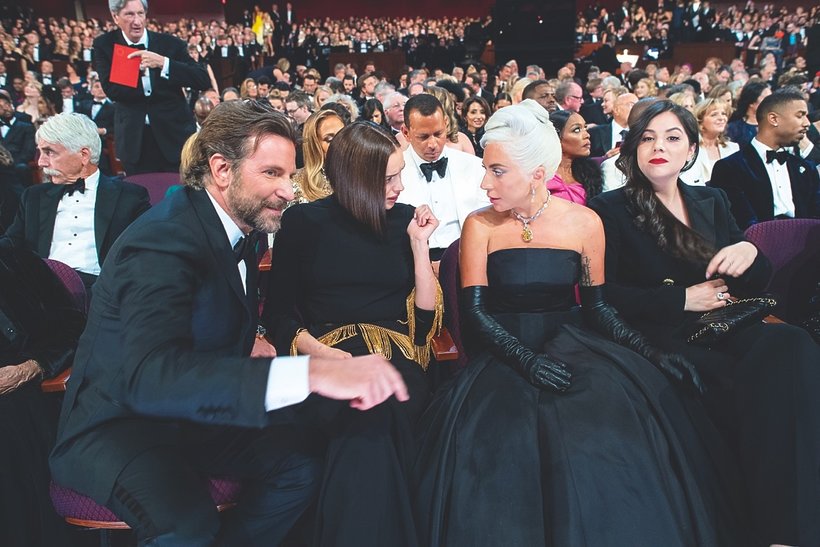 Bradley Cooper, Irina Shayk i Lady Gaga
