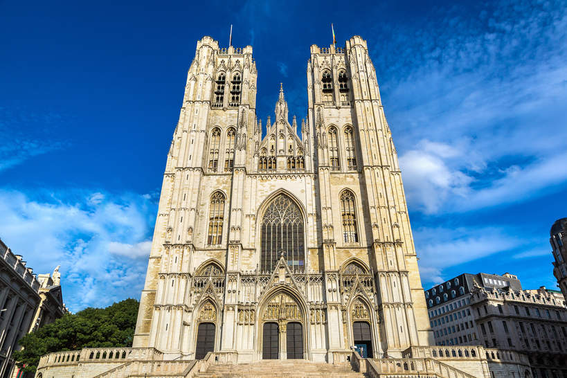 Bruksela katedra Katedra Świętego Michała i Świętej Guduli 