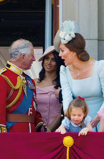 Brytyjska rodzina królewska, księżna Meghan, księżna Kate