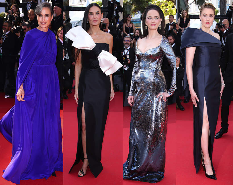 Cannes 2024 zamknięcie Festiwalu stylizacje gwiazd