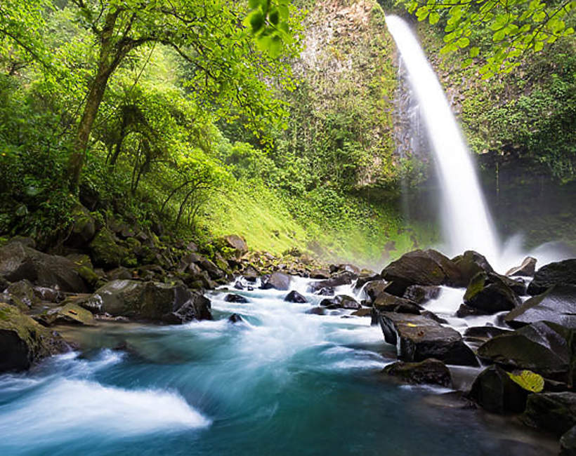 Costa Rica wodospad la fortuna