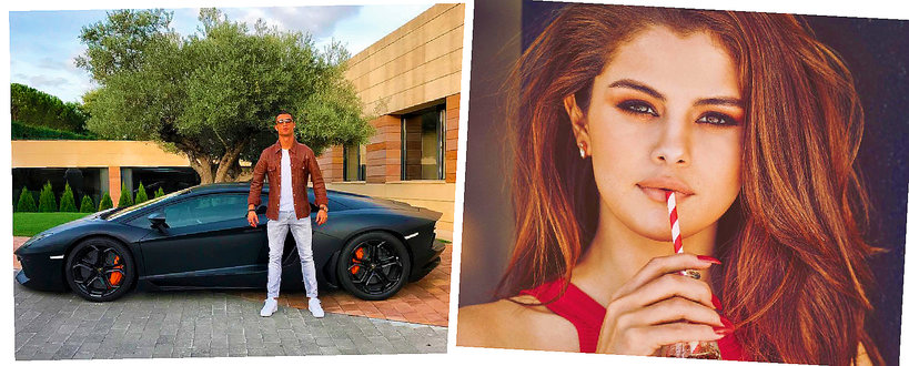 Cristiano Ronaldo i Selena Gomez Instagram