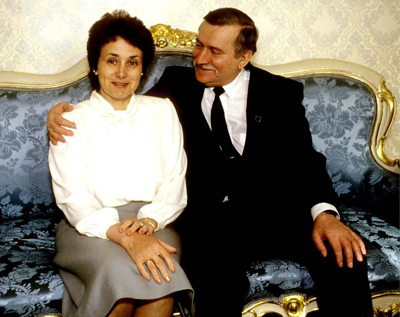 Danuta i Lech Wałęsa