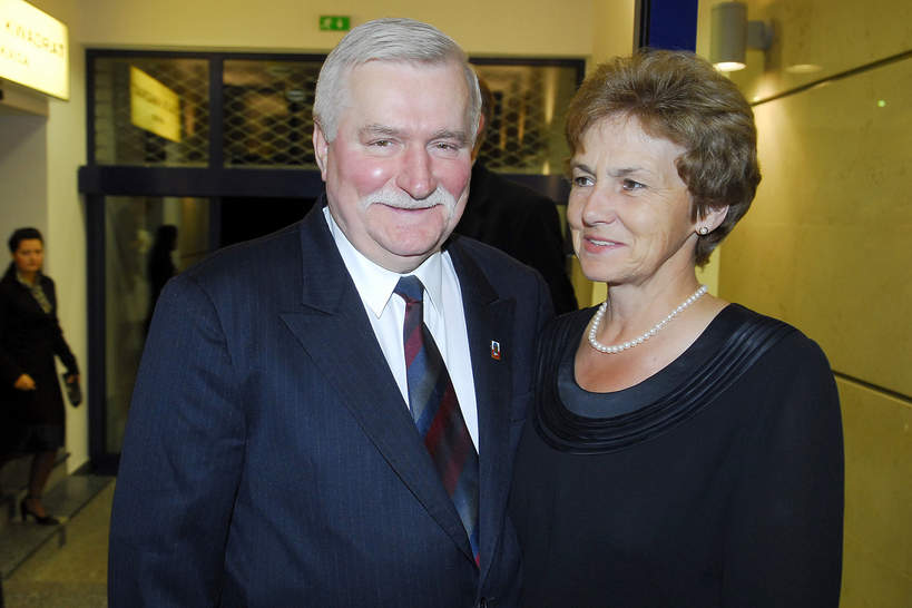Danuta Wałęsa, Lech Wałęsa, październik 2006