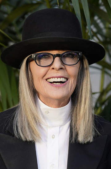 Diane Keaton w kapeluszu