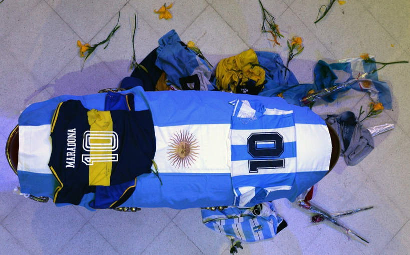 Diego Maradona pogrzeb