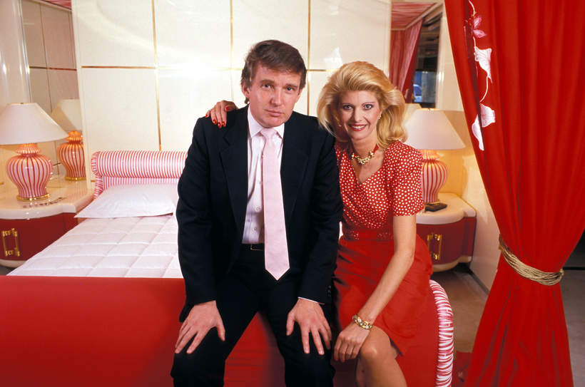 Donald Trump, Ivana Trump, 1988; New York