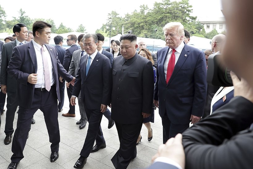 Donald Trump, Kim Dzong Un 