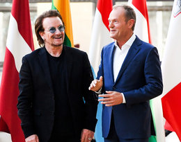 Donald Tusk spotkał się z Bono! Do sieci trafiło wymowne zdjęcie